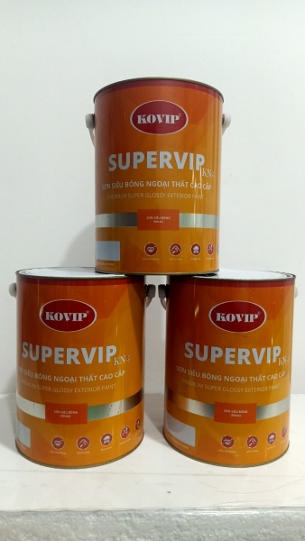 Sơn siêu bóng ngọc trai SuperVIP KN4 - Sơn KOVIP - Công Ty CP Thương Mại Và Dịch Vụ Thế Gia